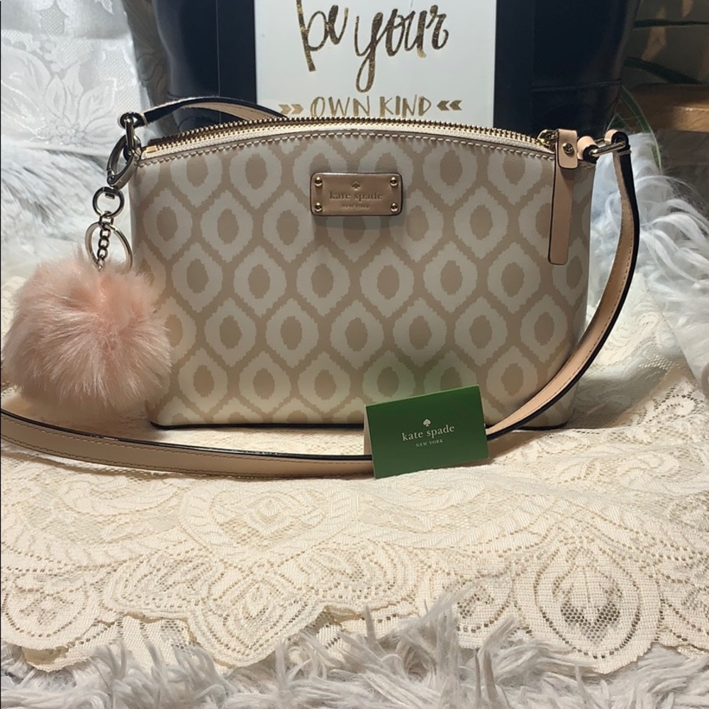 Kate Spade purse bag Neutral Grove St. Eady euc - Picture 2 of 10